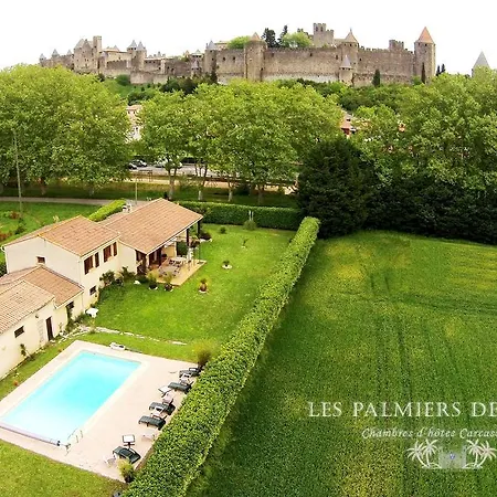 Chambres D'hotes Les Palmiers De La Cite Bed & Breakfast Carcassonne